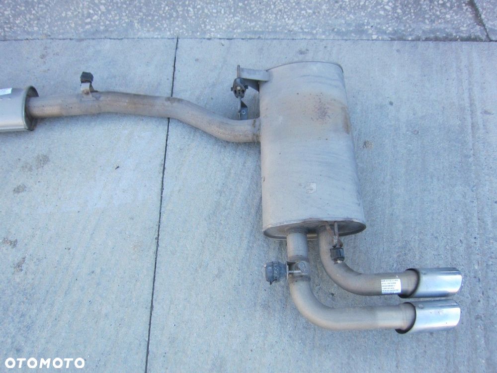 BMW X3 F25 N55 3.0 3.5i WYDECH TŁUMIK KOŃCOWY KOMPLETNY 7606412 7646096 - 3