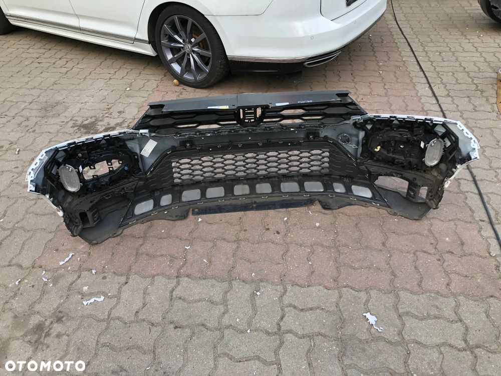 VW T-RoC 2GA zderzak kratki spoiler grill - 7