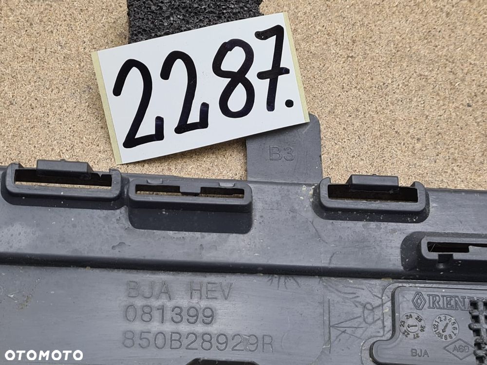 Renault Clio 5 V HB E-tech 850B28929R 2xpdc  spoiler dokładka zderzaka tył - 7