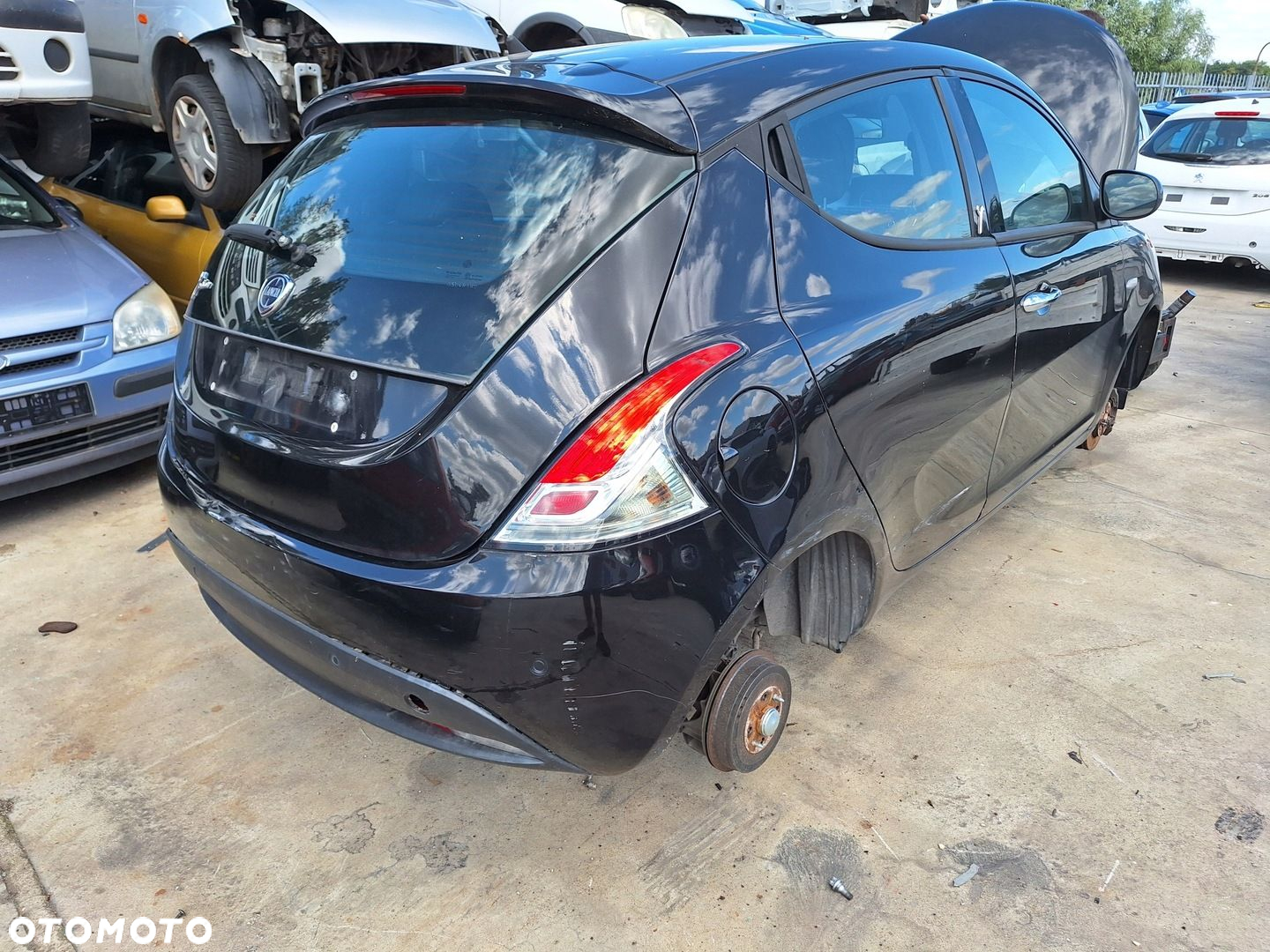 Lancia Ypsilon 3 III 312 11- PANEL PRZEŁĄCZNIK SZYB LEWY PRZÓD 735531346 - 9