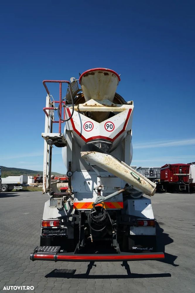 Mercedes-Benz AROCS 3240 / 9M3 BETONIERĂ / 8x4 / BETONIERĂ / AUTOMATĂ / CAMERĂ / JANTE DIN ALIAJ / - 12