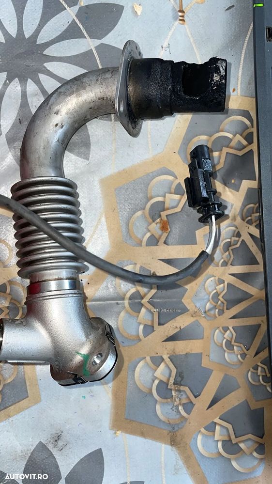 Conducta egr cu sonda temperatura 1.6 d 46346020 fiat 500x jeep renegade 463416580 46341092 - 1