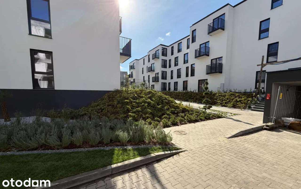 NOWE 2 POKOJE | 44 M² | BALKON GARAŻ | GEOMETRYCZNA 5B, 10 min metro