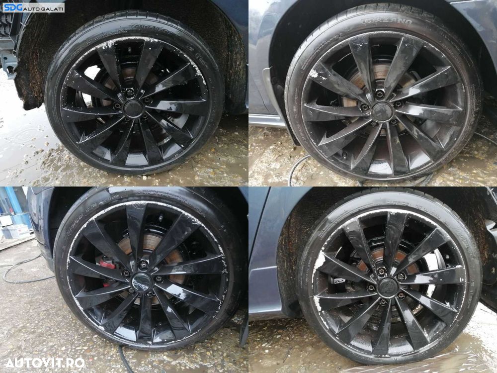 Set 4 Jante Roti Aliaj INTERLAGOS 255 40 18 R18 5x112 Volkswagen CC 2012 - 2017 Cod 3C8601025D - 1