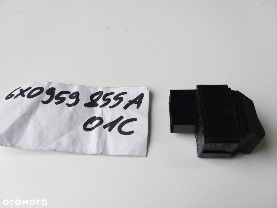 Wyłacznik przycisk  szyby Bocznej  VW polo  6X0959855A 01C - 3