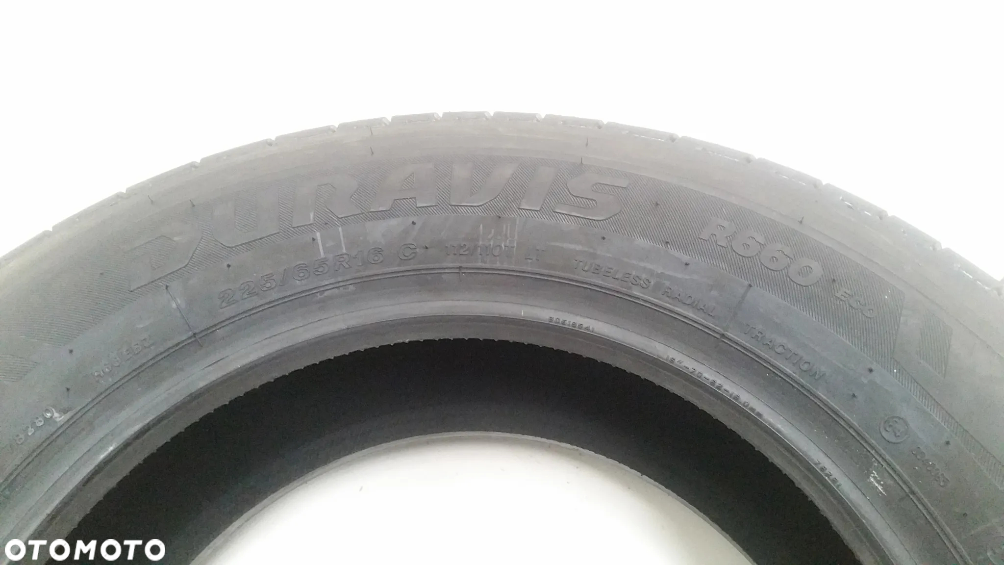 2 x Opony 225/65R16C Bridgestone Duravis 660 ECO lato 2 sztuki para - 6