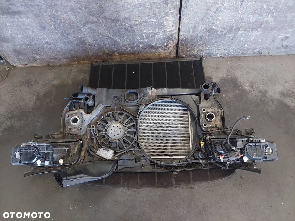ZDERZAK PRZÓD PAS PRZEDNI WZMOCNIENIE CHŁODNICE LAMPY AUDI A4 B6 2.5 TDI EU - 10