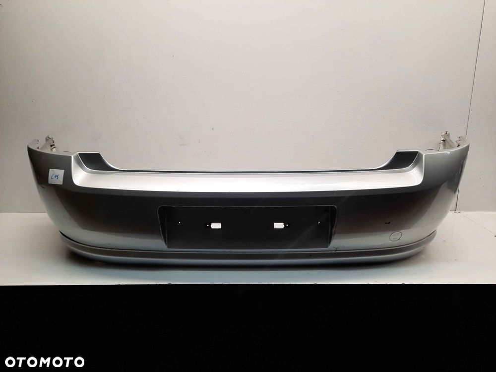 ^ ZDERZAK TYŁ TYLNY OPEL VECTRA C Z157 SREBRNY SEDAN - 1