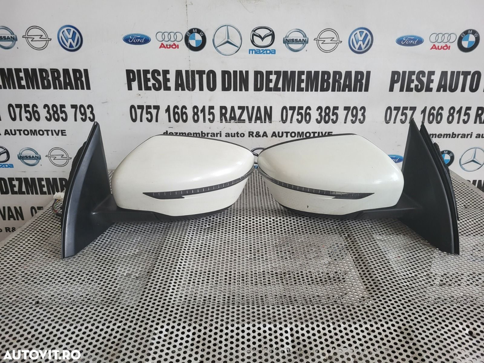Oglinzi Oglinda Stanga Dreapta Nissan Qashqai J11 Facelift An 2018-2019-2020 Volan Stanga Pliabile - 1
