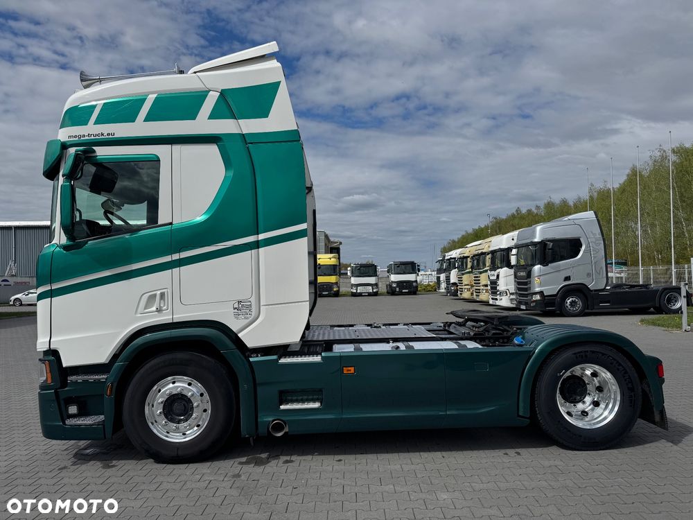Scania R500 ŁADNA I BOGATA PRZÓD/TYŁ PODUSZKI - 10