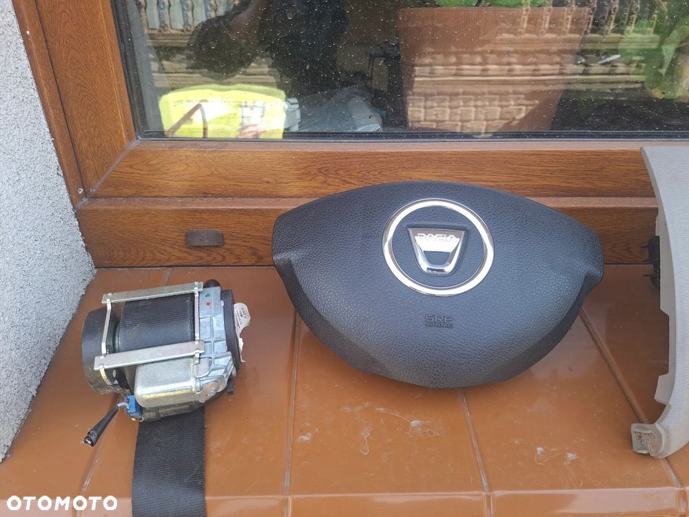 dacia lodgy dokker   airbag poduszki pas lewy    poznan - 3