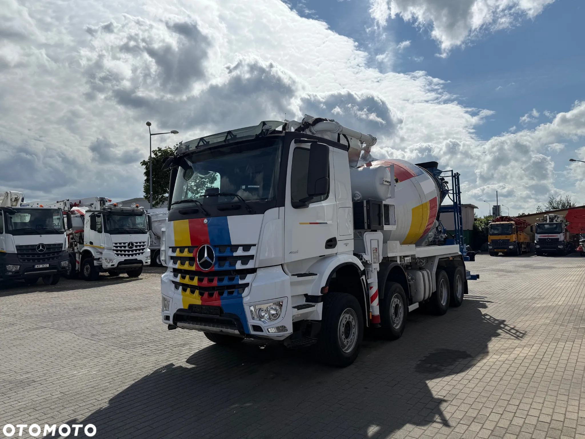 Mercedes-Benz Arocs 4151 Putzmeister 28-4 m / 125mm - 4