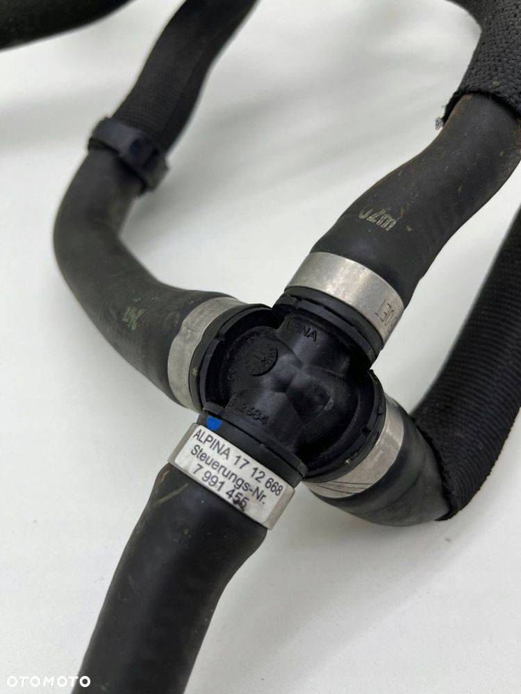 BMW 5 G30 ALPINA D5 S B57 RURA PRZEWÓD WODY CHŁODNICY 7991455 7991454 - 4