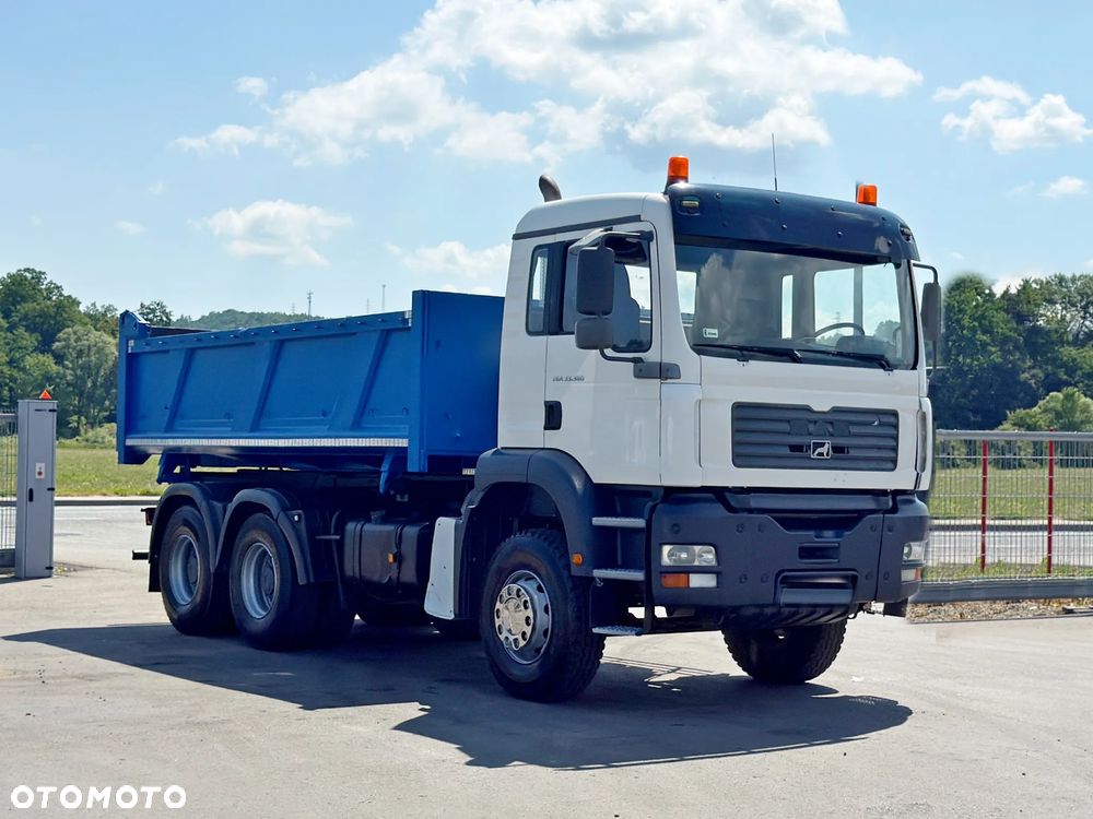 MAN TGA 33.360 * WYWROTKA 5,20 m + BORDMATIC * 6x4 * STAN BDB - 4