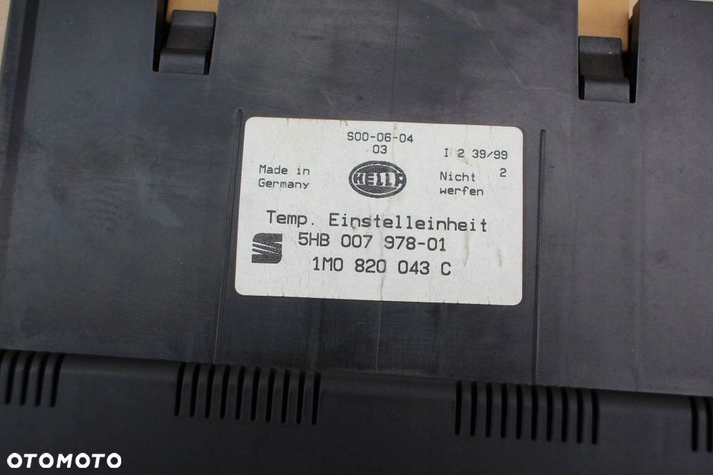 Panel nawiewu klimatronik SEAT LEON I TOLEDO II 1M0820043C - 3