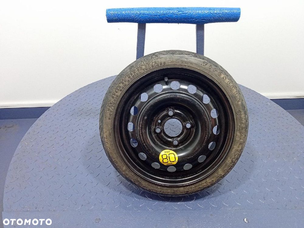 NISSAN MICRA K12 KOŁO DOJAZDOWE 4JX14 ET40 4X100 40300AX677 - 1