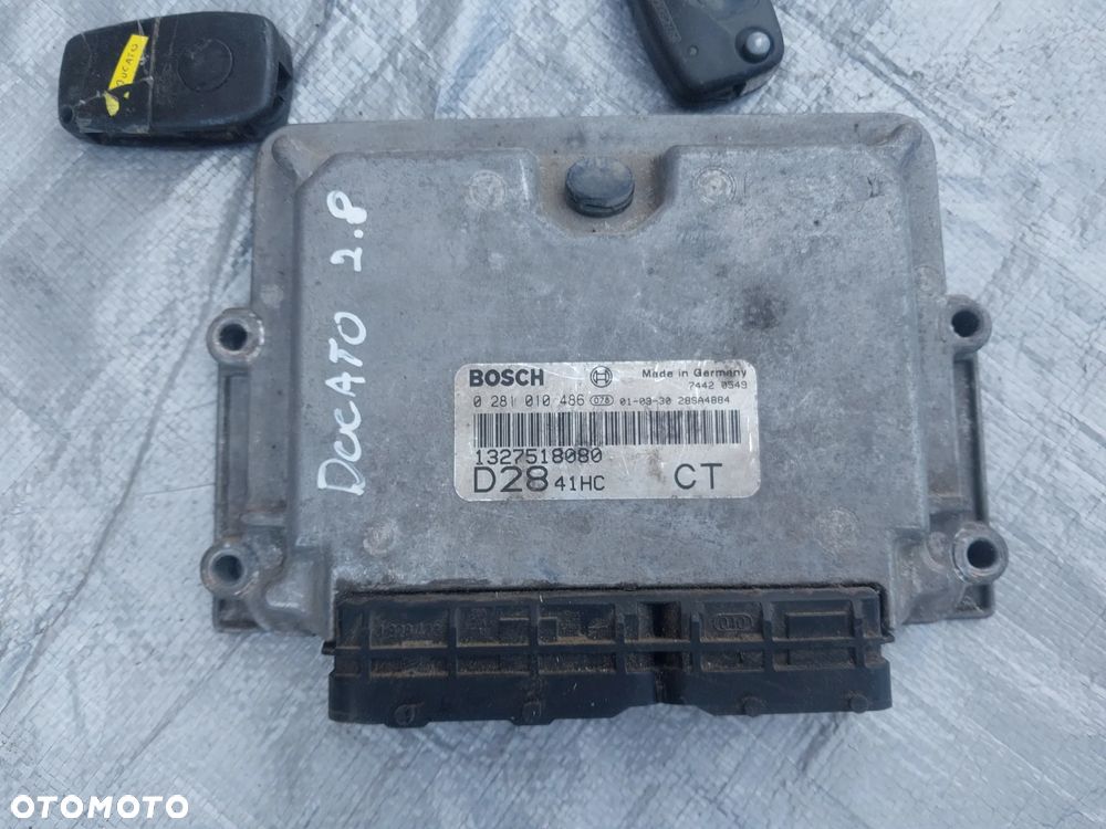 Stertownik silnika 2.8 JTD Bosch 0 181 010 486 0281010486 Fiat Ducato II 2 Citroen Jumper Peugeot Boxer - 1