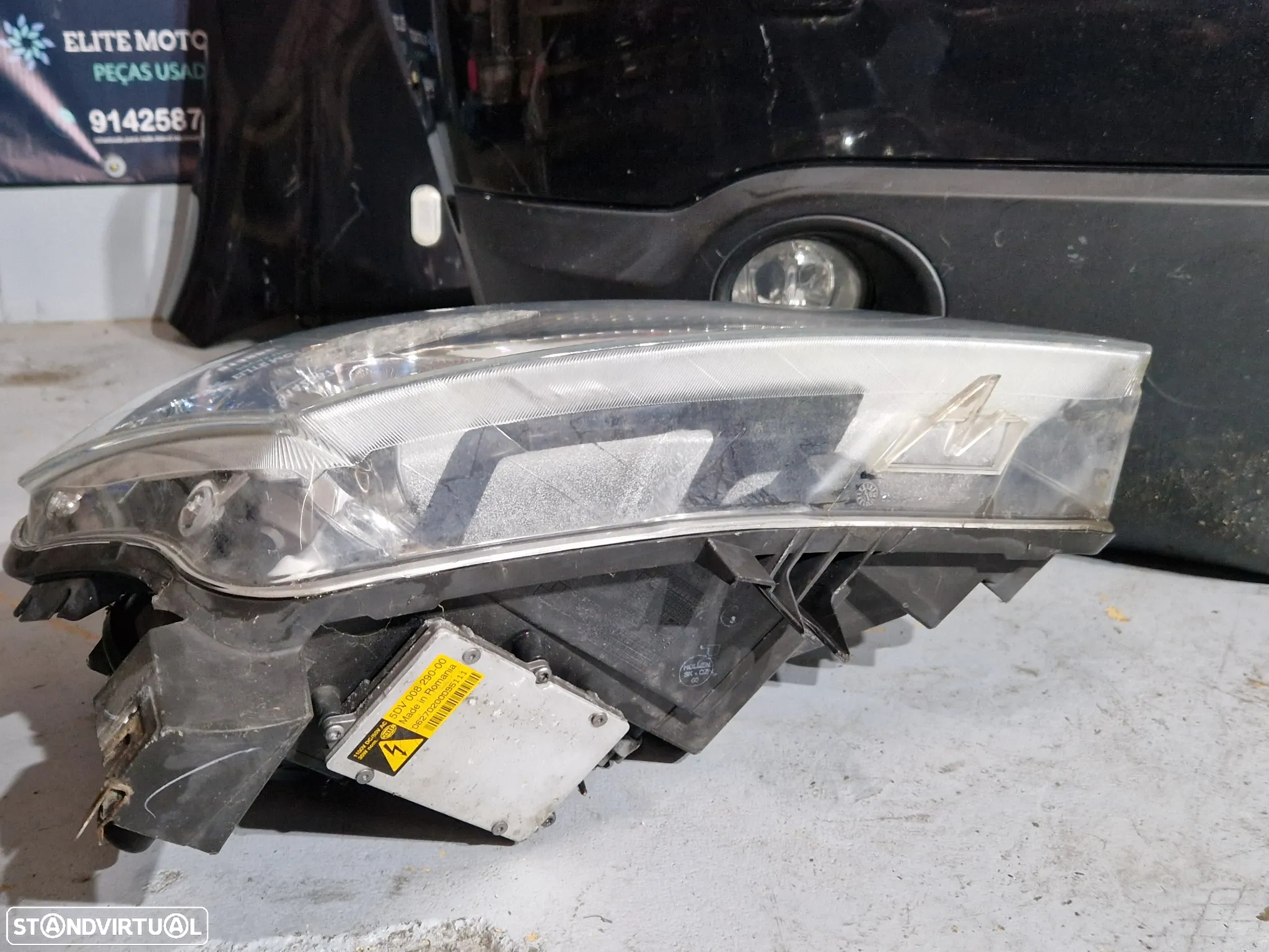 Frente completa usada NISSAN QASHQAI J10 2.0 DCI XENON parachoques capot guardalamas oticas - 5