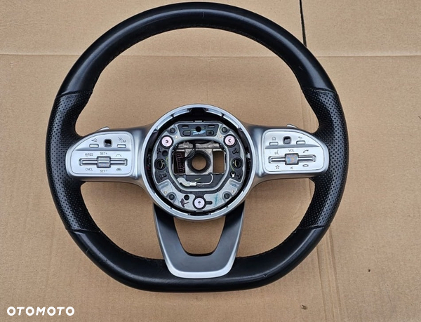 MERCEDES GLE W167 GLB X247 KIEROWNICA ŚCIĘTA AMG ŁOPATKI SKÓRA