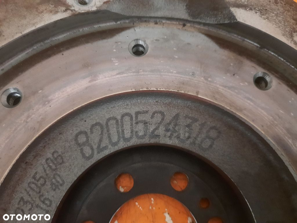 RENAULT CLIO3 III 05-09 HB SPRZĘGŁO KOŁO DWUMASOWE C1019608 K9K - 6