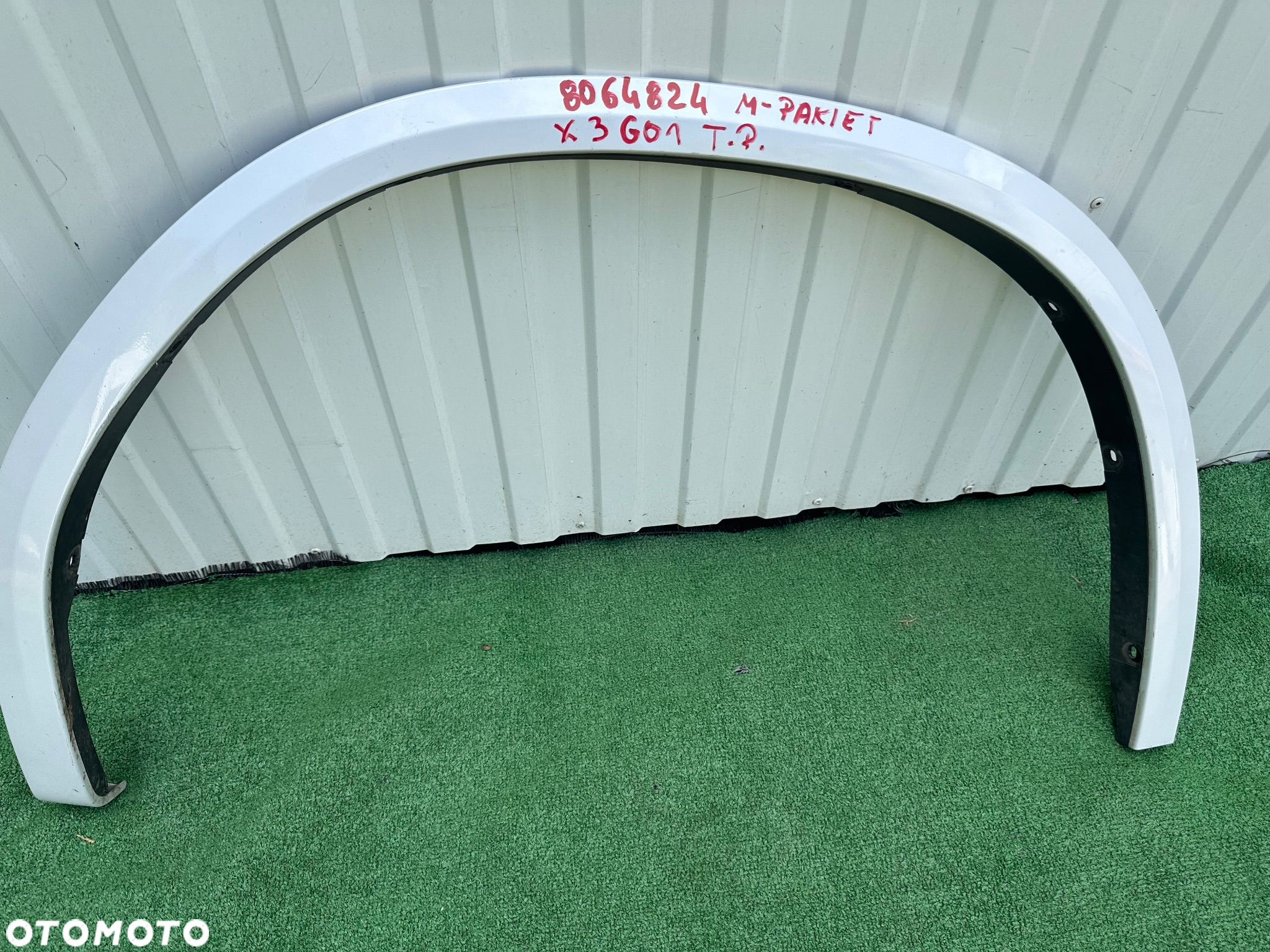 LISTWA NA BŁOTNIK TYLNA PRAWA BMW X3  G01 M-Pakiet 8064824 - 2