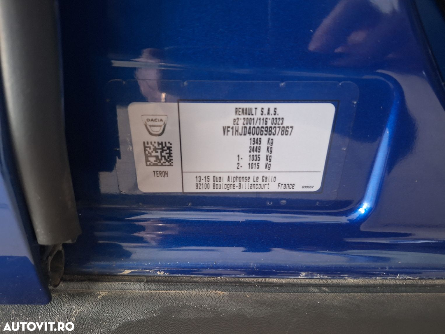 Dacia Duster Blue dCi 115 4WD SL Prestige Extreme - 14