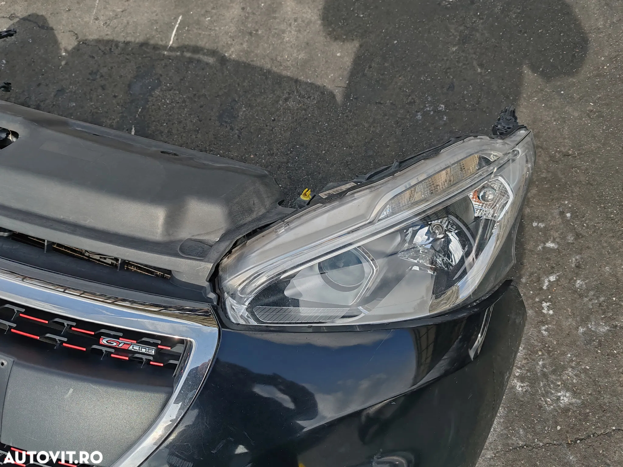 FATA COMPLETA PEUGEOT 208 - 2012-2019 GTLINE ARIPA , CAPOTA , BARA FATA , VENTILATOR , RADIATOR SI FARURI - 3
