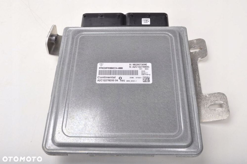 PORSCHE 718 CAYMAN KOMPUTER STEROWNIK 982907309E