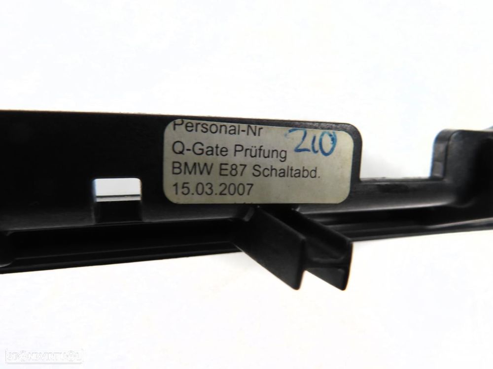 Friso da  Alavanca de Velocidades Usado / Original BMW 1 (E81)/BMW 1 Coupe (E82)... - 4