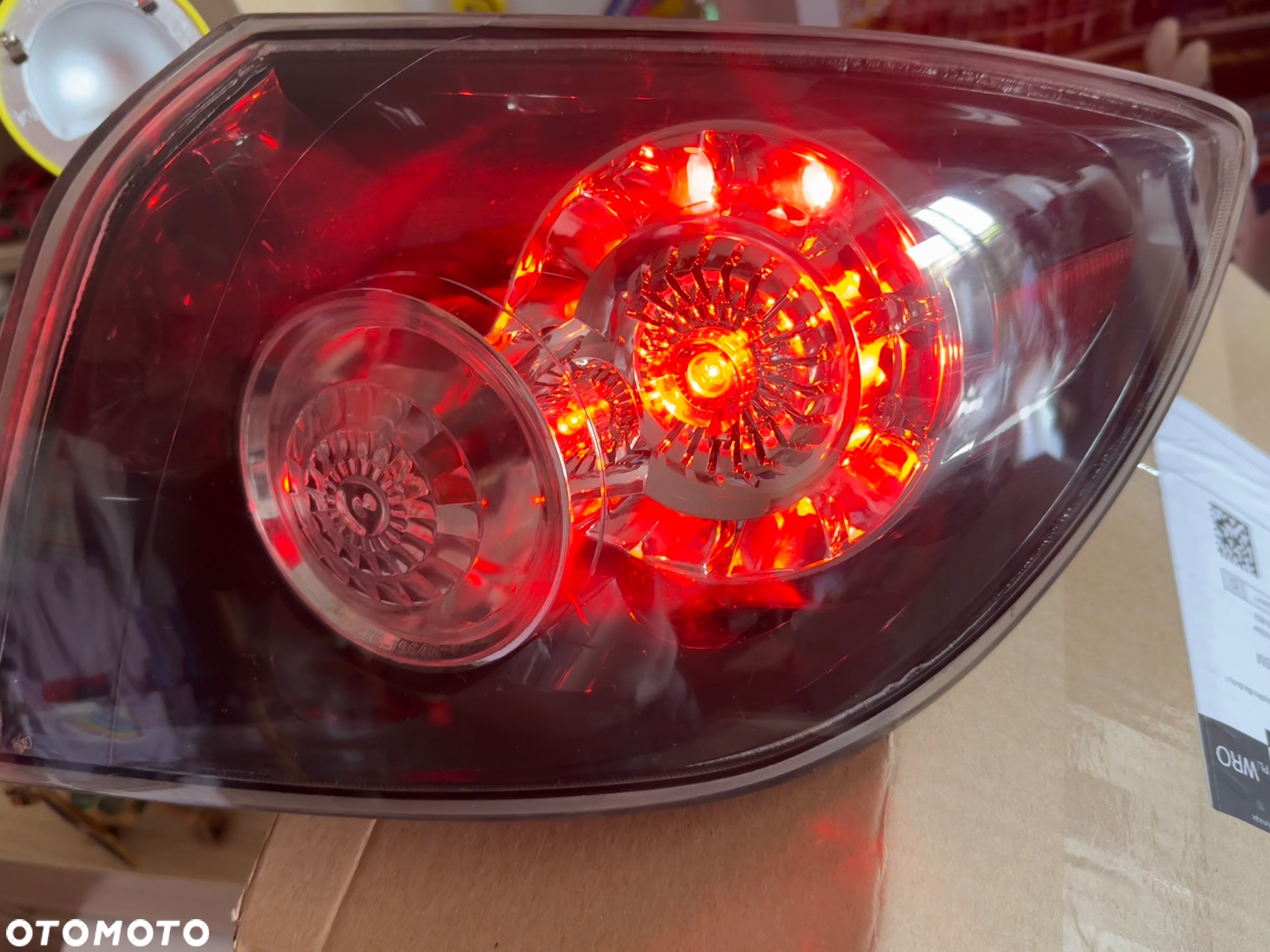 Mazda 3 BK 2003/2008r HB 5drzwi Led Diody hatchback lampa tył Lewa lub prawa Led diodowa stan b.ladny posiadam inne części oswietlenie tablicy lampy xenon spryskiwacze halogeny zbiornik grill atrapa spojler - 10