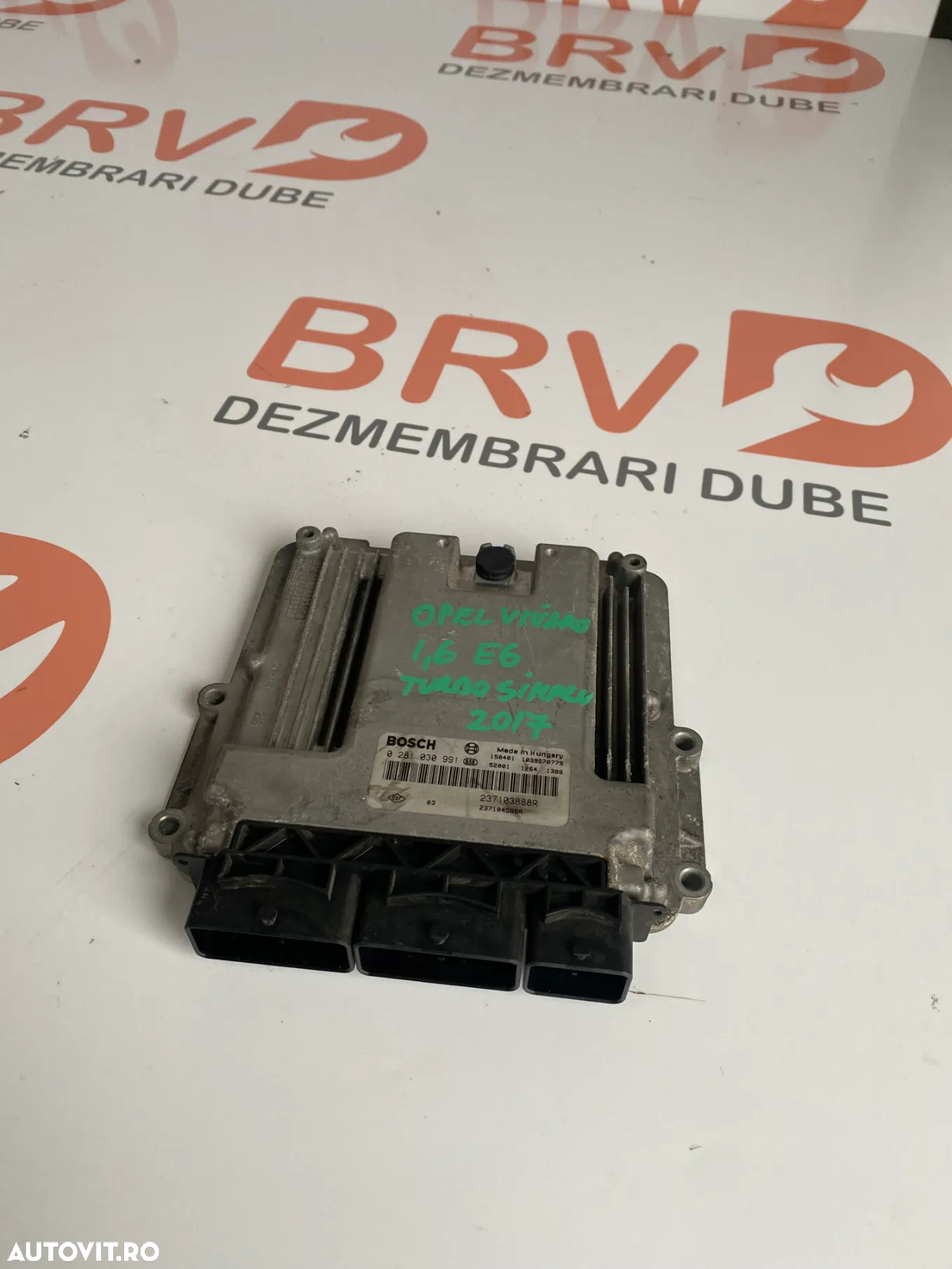 Calculator pentru Renault Trafic / Opel Vivaro / Nissan Primastar Euro 5 2017 an fabricatie - 2