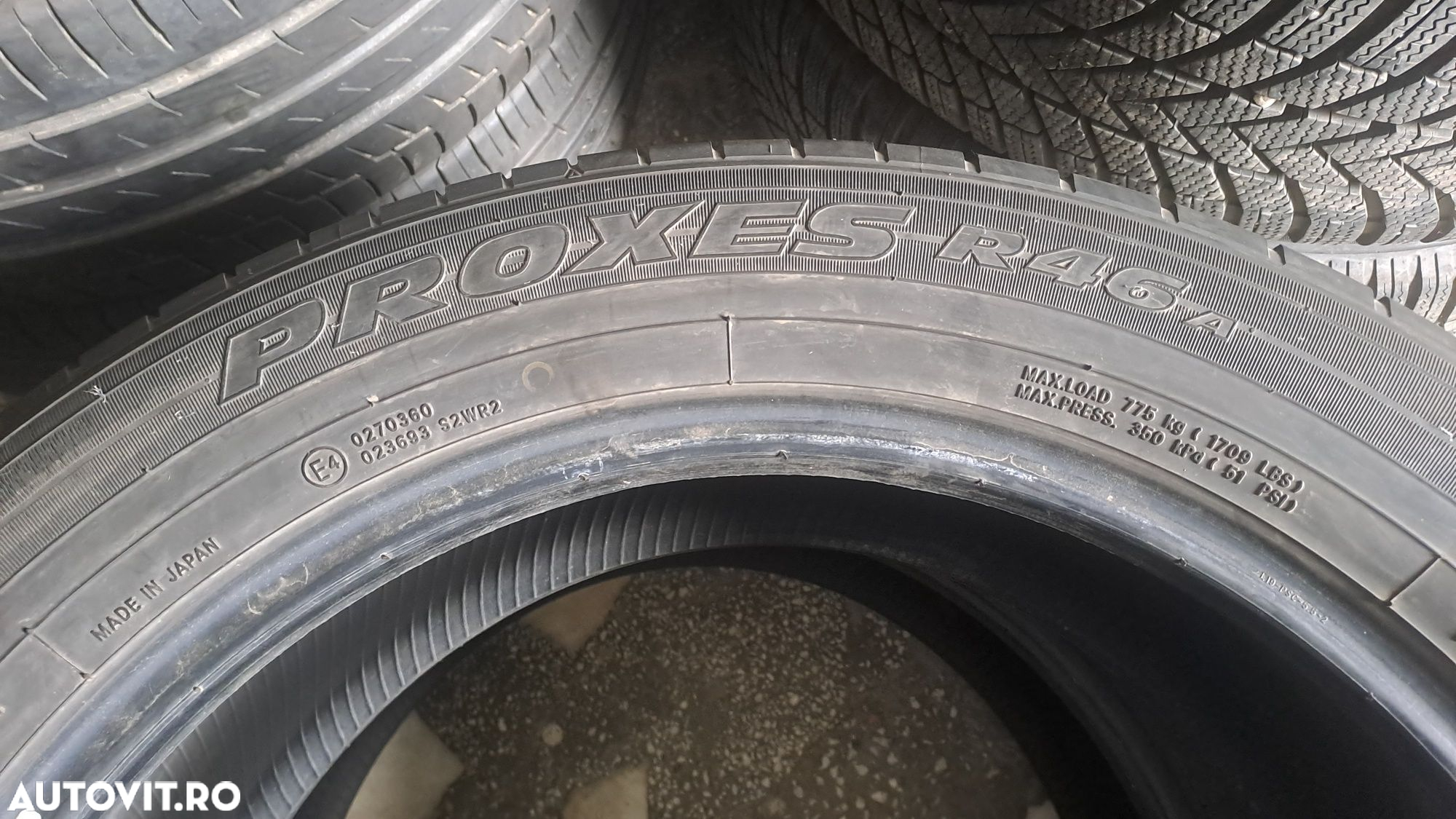 2 Anvelope vara 225 55 r19 TOYO - 6