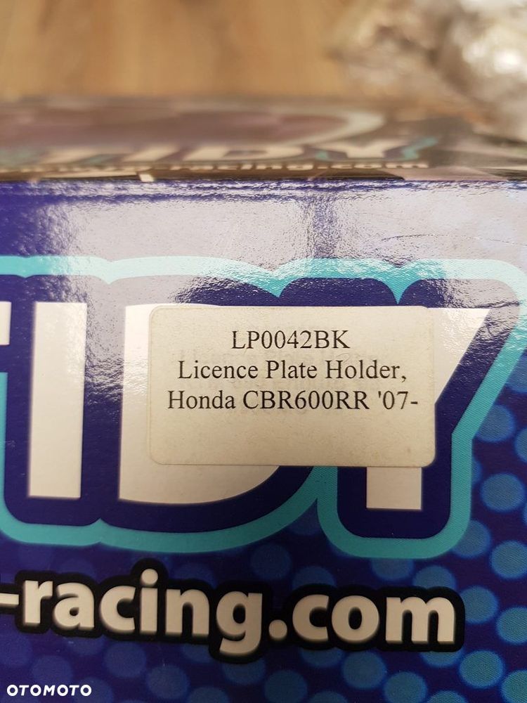 Uchwyt tablicy lampa R&G LP0042BK Honda CBR 600 RR 2007-2012 - 9