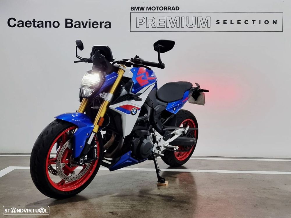 BMW F 900 R 900 R Racing azul met. - 2