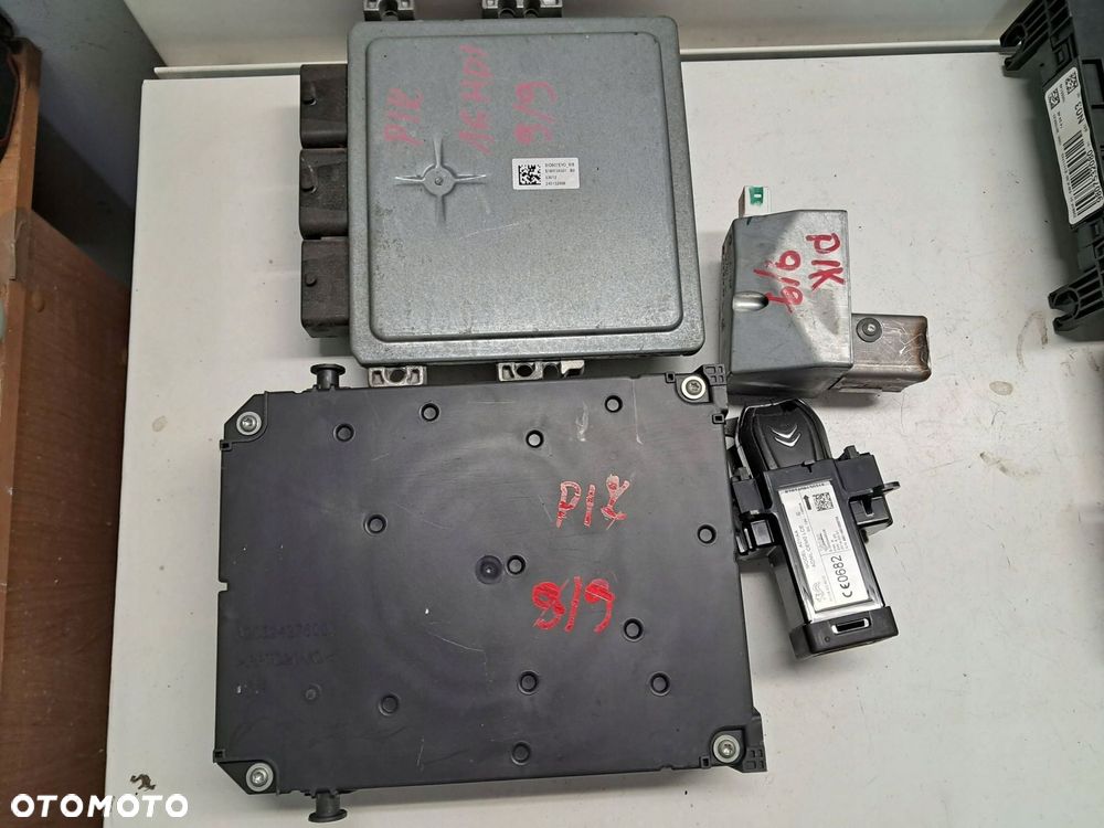 citroen c4 ii picasso zestaw startowy moduł 9808376980 9806687980 01 - 5