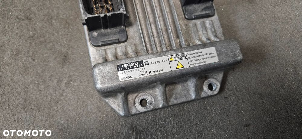 Sterownik komputer silnika Opel Corsa C 1,7 CDTI 2004r Z17DTH 112500-0153 - 2