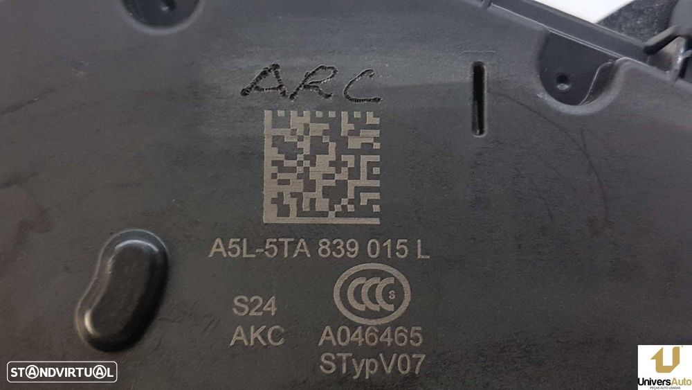 FECHADURA PORTA TRASEIRA ESQUERDA VOLKSWAGEN GOLF VIII LIM. (CD1) LIFE - 7