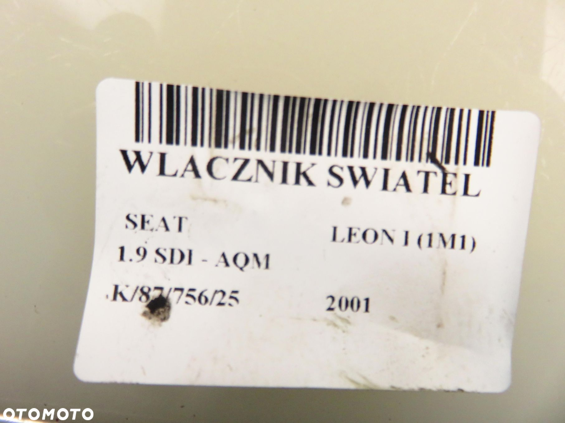 WŁĄCZNIK ŚWIATEŁ SEAT LEON I TOLEDO II 1M1941531K - 12