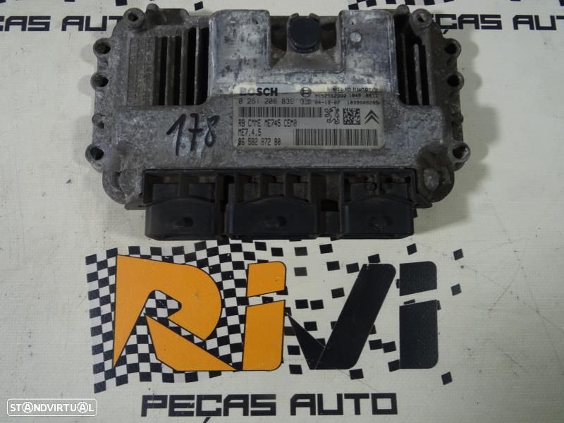 Centralina De Motor Peugeot 206 Hatchback (2A/C)  0261208839 / 9658287 - 1