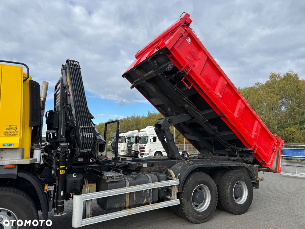 DAF CF 85.410 ATe 6x4 DŻWIG HDS HYDROBURTA OPONY-90% - 9