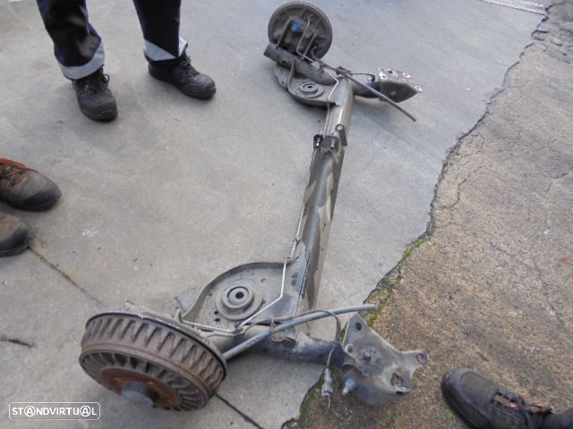 Eixo Eix663 DACIA LOGAN 2 MCV FASE 1 2013 1.2I 75CV 5P BRANCA TRAS CUBOS COMPLETO - 3