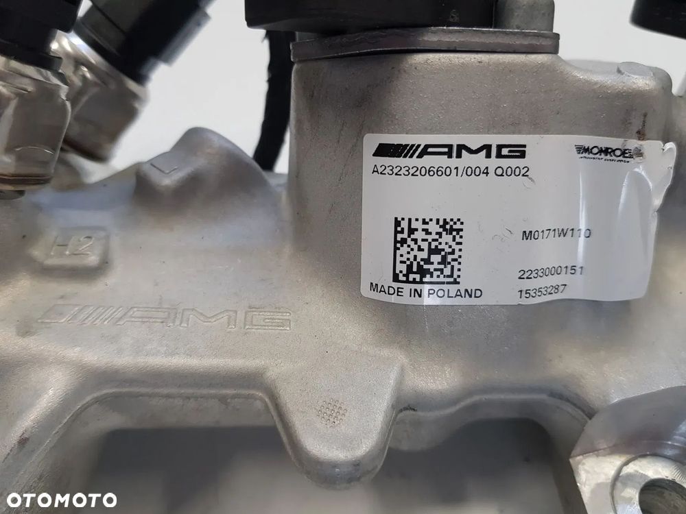 NOWY Zawór zawieszenia zespół zaworów z wiązką elektryczną MERCEDES AMG EQS A2323206601 A2325408209 - 8