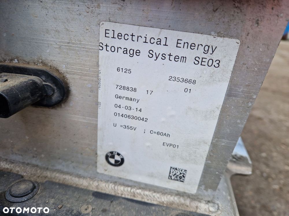 BATERIA AKUMULATOR 60 AH BMW I3 OE 728838 - 4