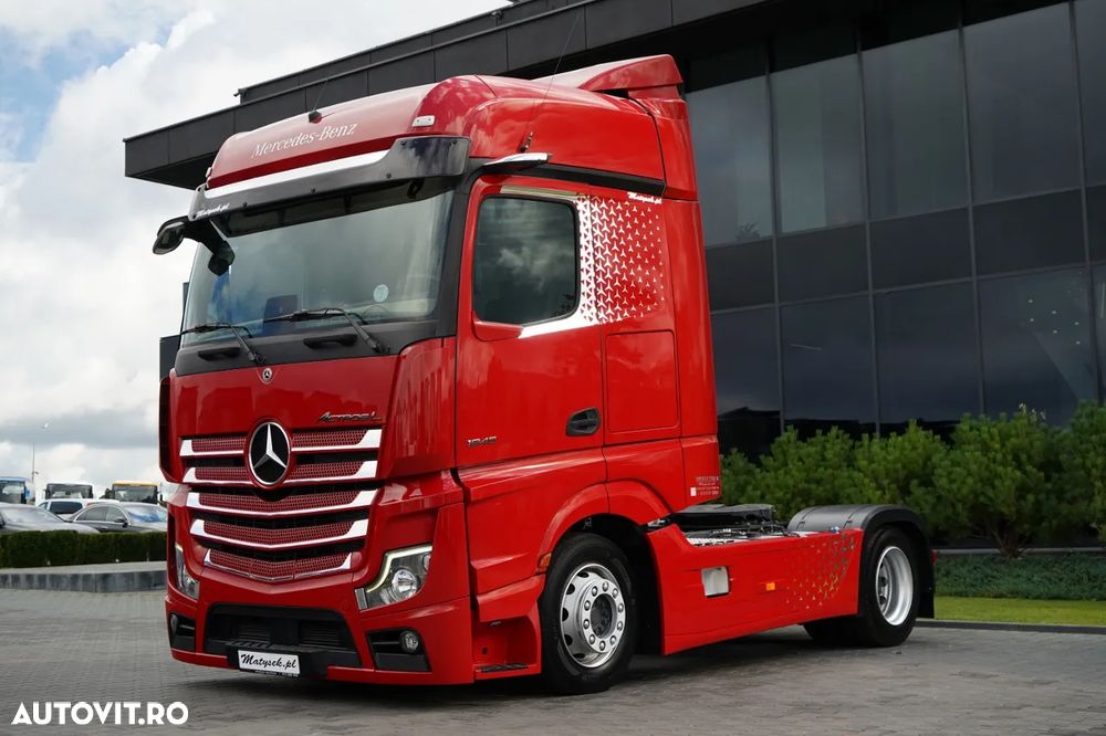 Mercedes-Benz ACTROS 1845 / MEGA / PLATĂ JOSĂ / MP5 / SPAȚIU MARE / ANVELOPE 100% / CONTRACT POST-SERVICE - 6