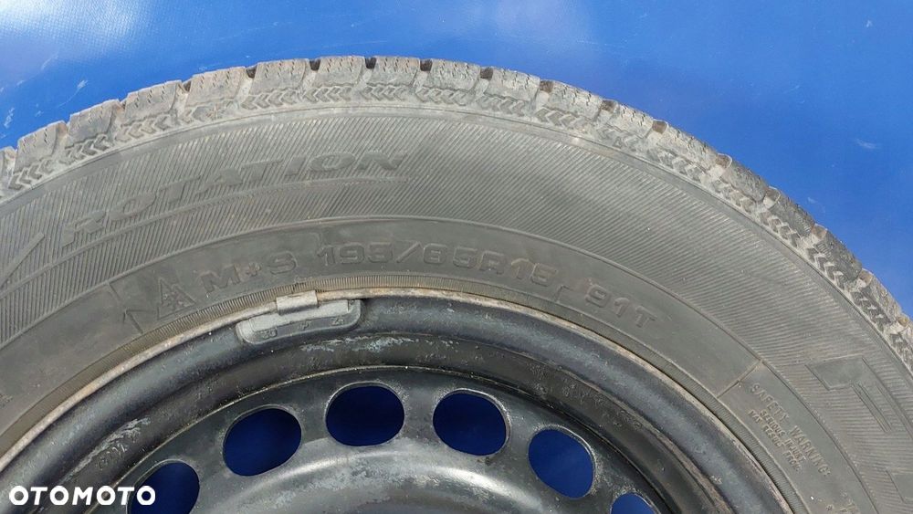 felga stalowa koło zapasowe vw passat b5 15'' 5x112 et37 6j 3b0601027d - 6