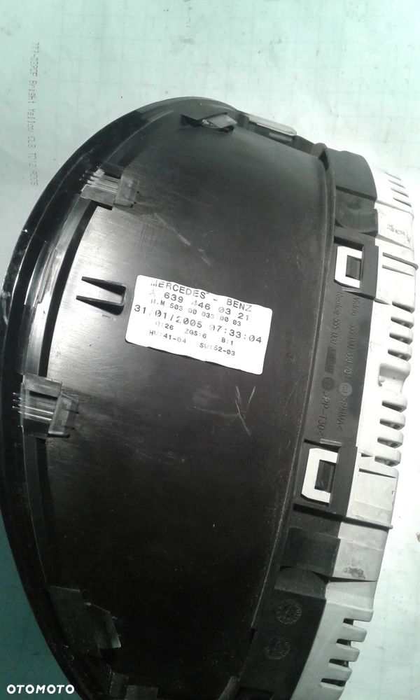 LICZNIK ZEGARY MERCEDES VITO VIANO W639 A6394460321 - 2