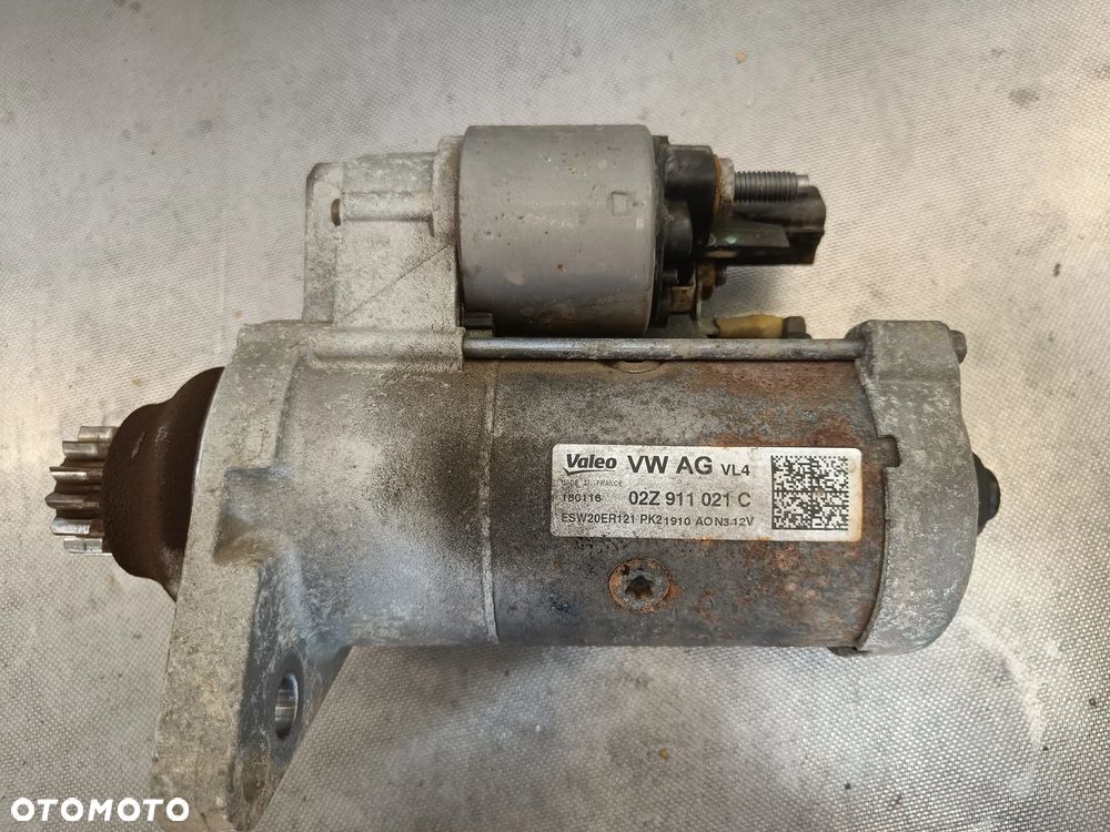 Rozrusznik 1.4 TDI Skoda Octavia Fabia 3 Seat Leon Ibiza Audi A3 VW Polo Golf 02Z911021C - 1