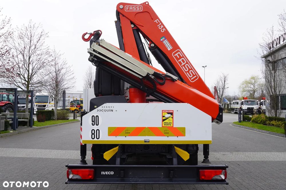 Iveco Stralis 19.310 4x2 E6 / 100 tys. km! / FASSI F135A.0.22 / 430 MTH / pilot / rotator / burtowy 16 EPAL - 9