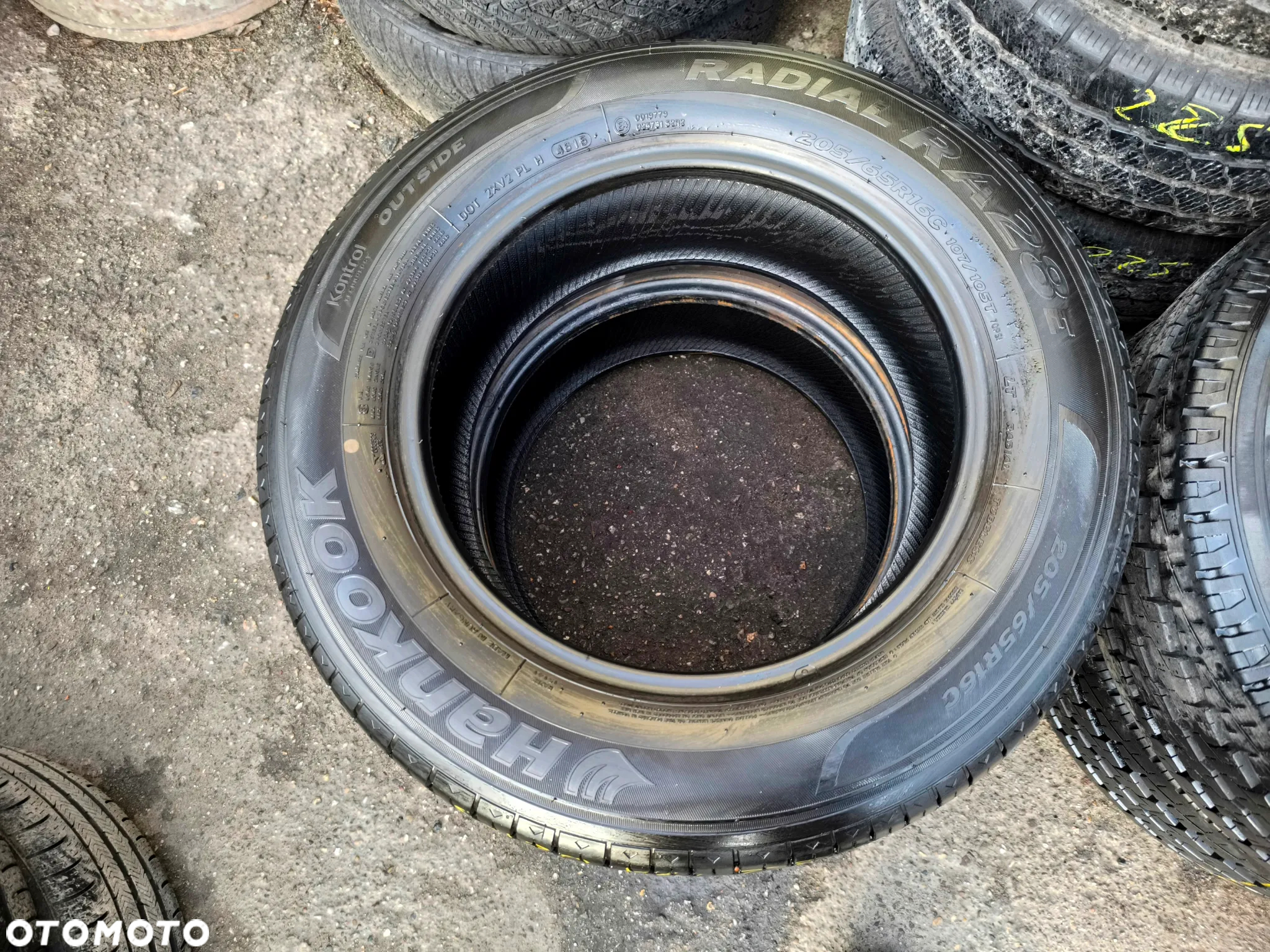 205/65R16C 16 C 107/105T OPONY Letnie Lato HANKOOK RADIAL RA28E NEXEN ROADIAN CT8 6mm Legnica ALU-RAD 21r. 205/65 - 11