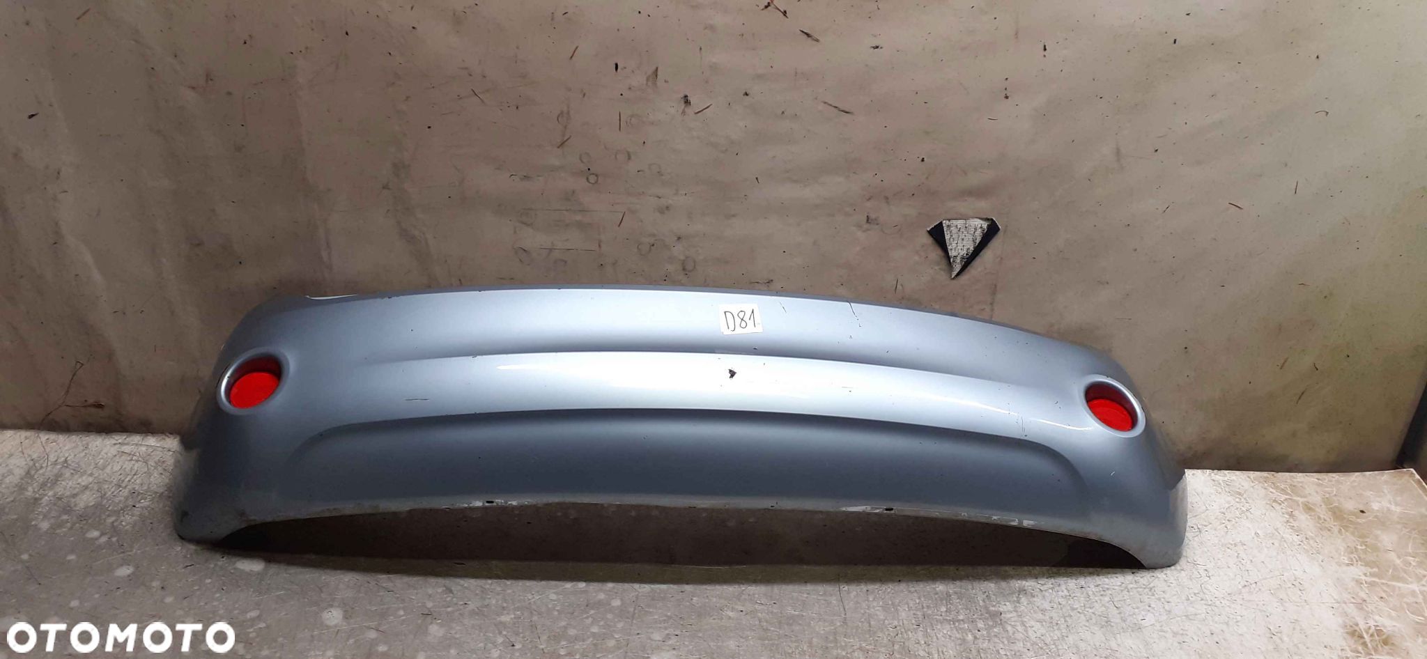 @ ZDERZAK TYŁ TYLNY FORD FIESTA MK.6 6 VI LIFT FL J4 BŁĘKITNY - 1